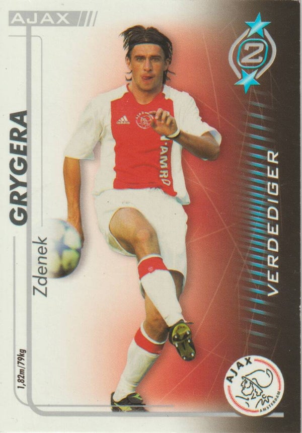 #04: Zdenek Grygera (AJAX AMSTERDAM) - Magic Box Int. All Stars Trading Card Game 2005/2006