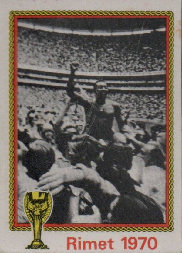 #50: Pelé (Brazilië) - Panini FIFA World Cup München 74