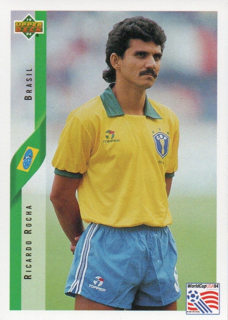 #52: Ricardo Rocha (Brazilië) - UpperDeck World Cup USA '94