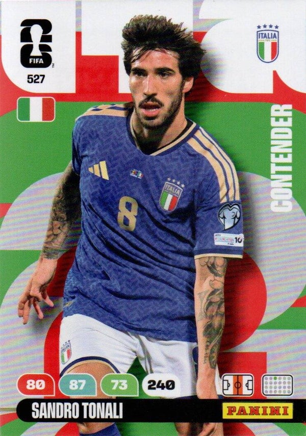 #527: Sandro Tonali (Italië) - Panini FIFA World Cup 2026 Adrenalyn XL