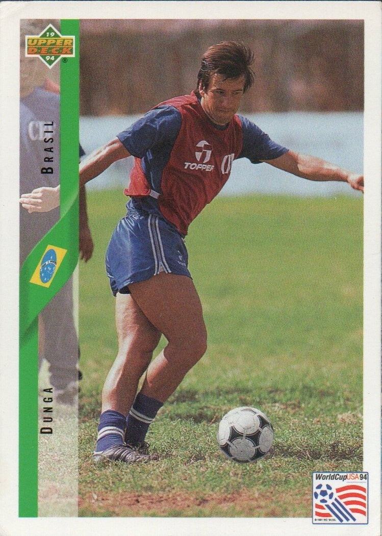 #54: Dunga (Brazilië) - UpperDeck World Cup USA '94