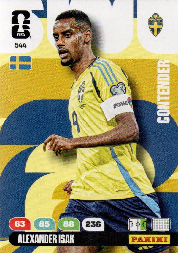 #544: Alexander Isak (Zweden) - Panini FIFA World Cup 2026 Adrenalyn XL