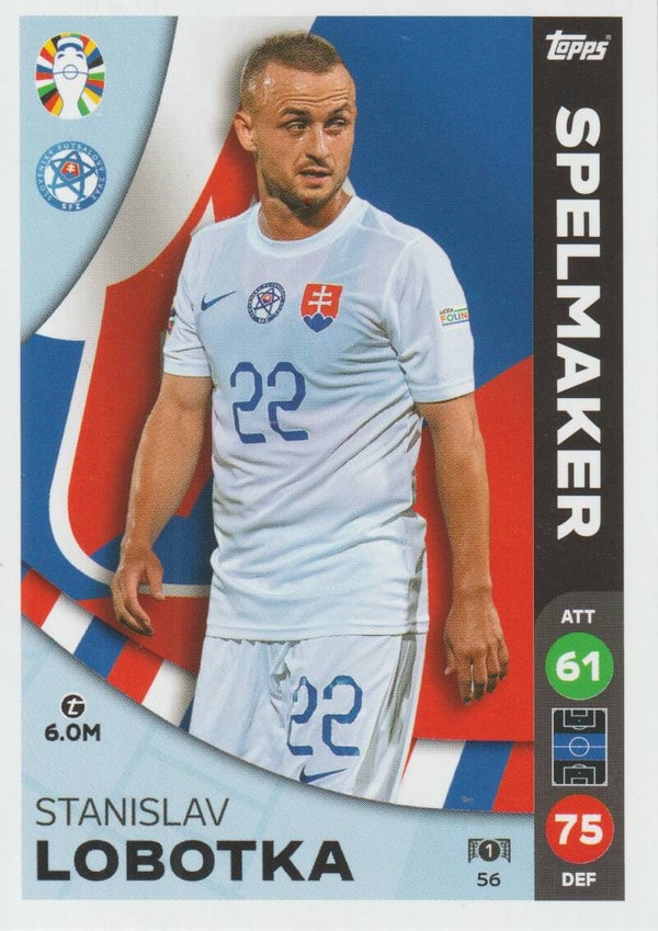 #56: STANISLAV LOBOTKA (SLOWAKIJE) - TOPPS/LIDL MATCH ATTAX ALL STARS - UEFA EURO 2024 GERMANY