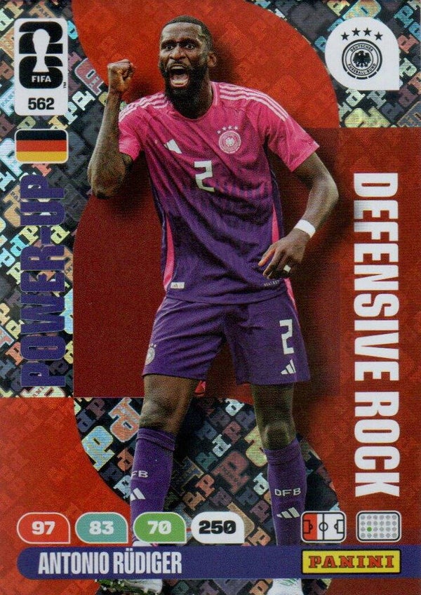 #562: Antonio Rüdiger (Duitsland) - Panini FIFA World Cup 2026 Adrenalyn XL