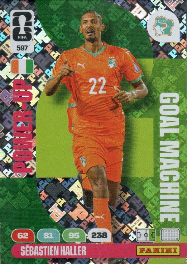 #597: Sébastien Haller (Ivoorkust) - Panini FIFA World Cup 2026 Adrenalyn XL