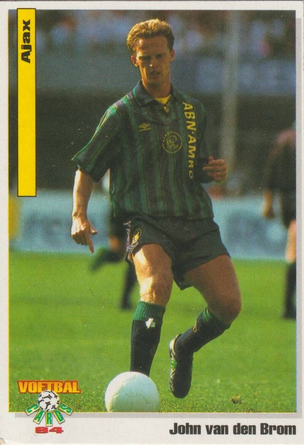 #5: John van den Brom (Ajax) - Panini Voetbal Cards 1993/1994