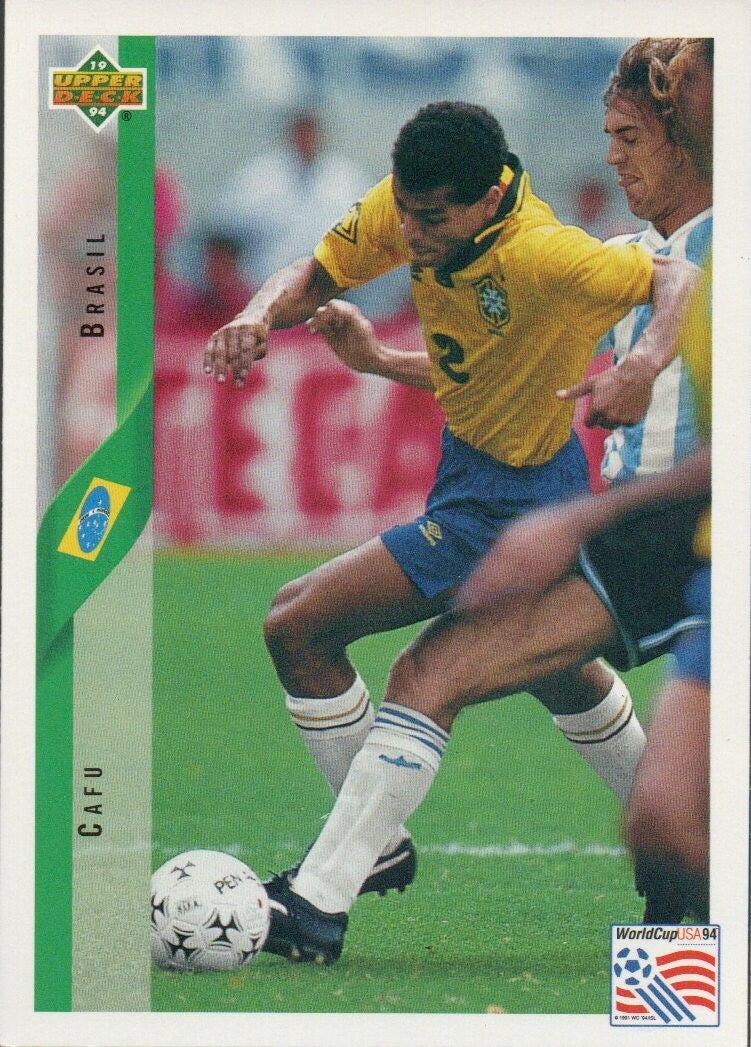 #62: Cafu (Brazilië) - UpperDeck World Cup USA '94