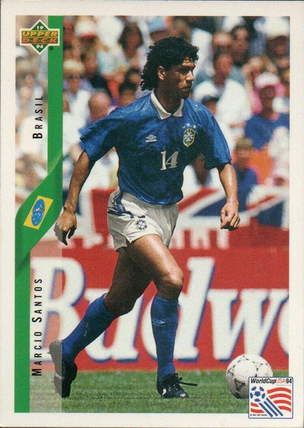 #63: Marcio Santos (Brazilië) - UpperDeck World Cup USA '94