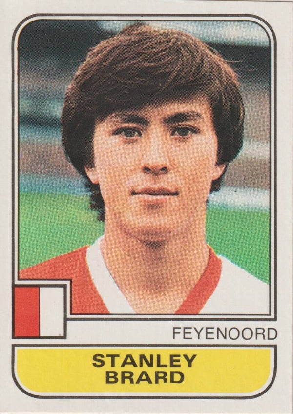 #67: Stanley Brard (Feyenoord) - Panini Voetbal 82 (Eredivisie)