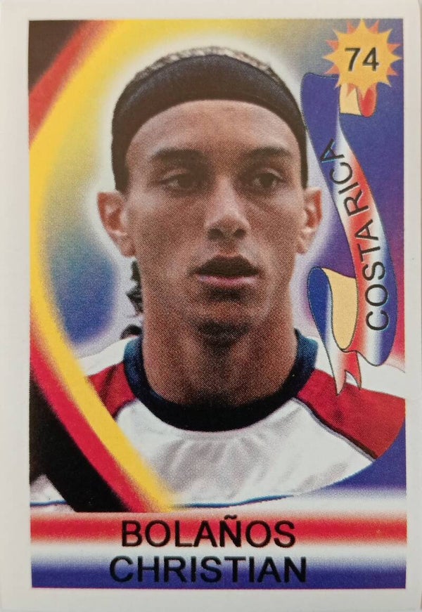 #74: Christian Bolaños (Costa Rica) - Reyauca Viva El Mundial 2006 (WK Duitsland)