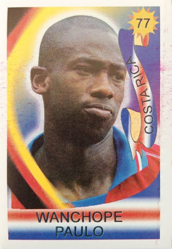 #77: Paulo Wanchope (Costa Rica) - Reyauca Viva El Mundial 2006 (WK Duitsland)