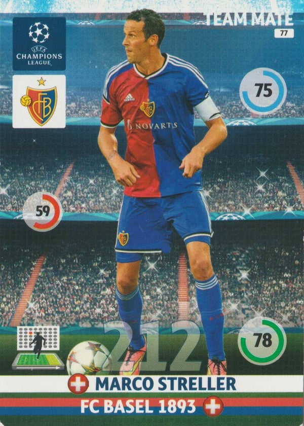 #77: Marco Streller (FC Basel 1893) PANINI ADRENALYN XL CL 2014-2015