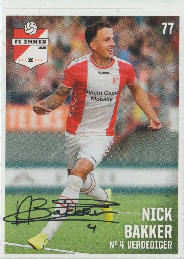 #77: Nick Bakker (FC Emmen)