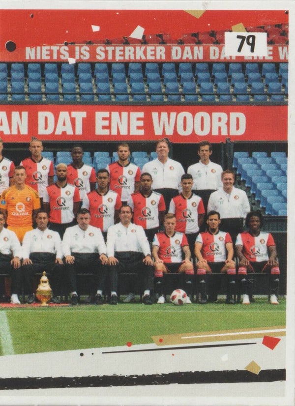 #79: Teamfoto Feyenoord (puzzel rechts)