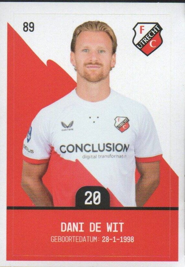 #89: Dani de Wit (FC Utrecht) - Plus Eredivisie 2025/2026