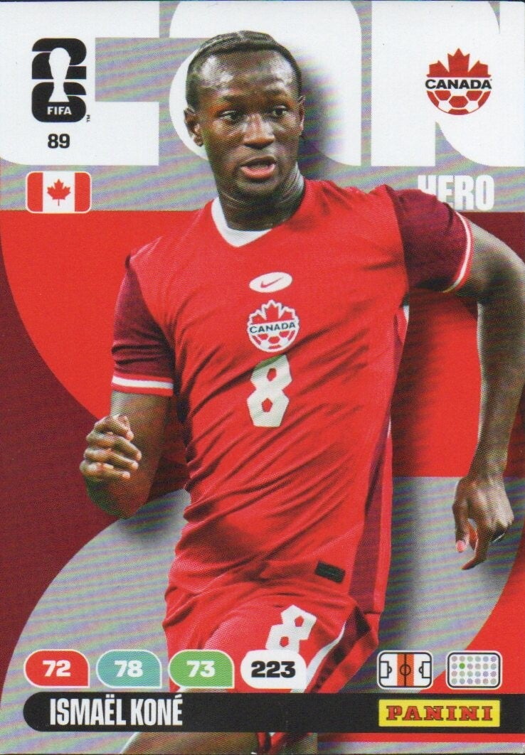 #89: Ismaël Koné (Canada) - Panini FIFA World Cup 2026 Adrenalyn XL