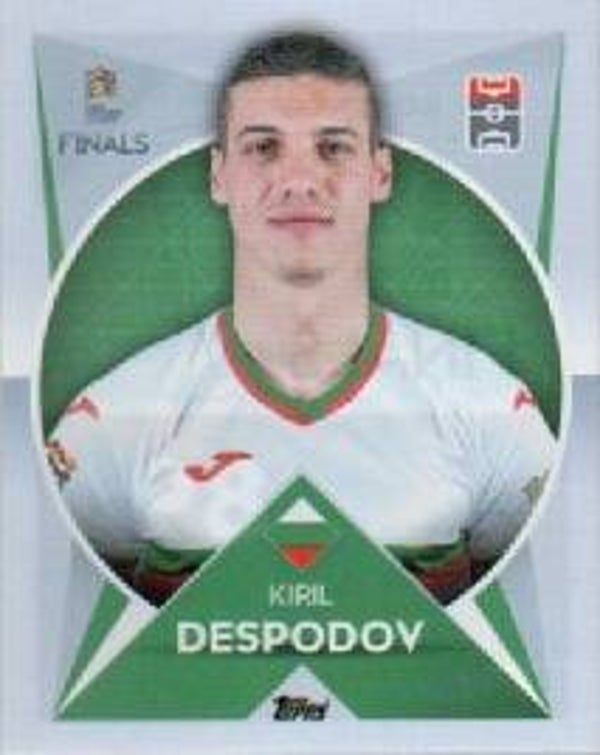 #89: Kiril Despodov (Bulgaria) - Topps - The Road to UEFA Nations League Finals 2022/2023
