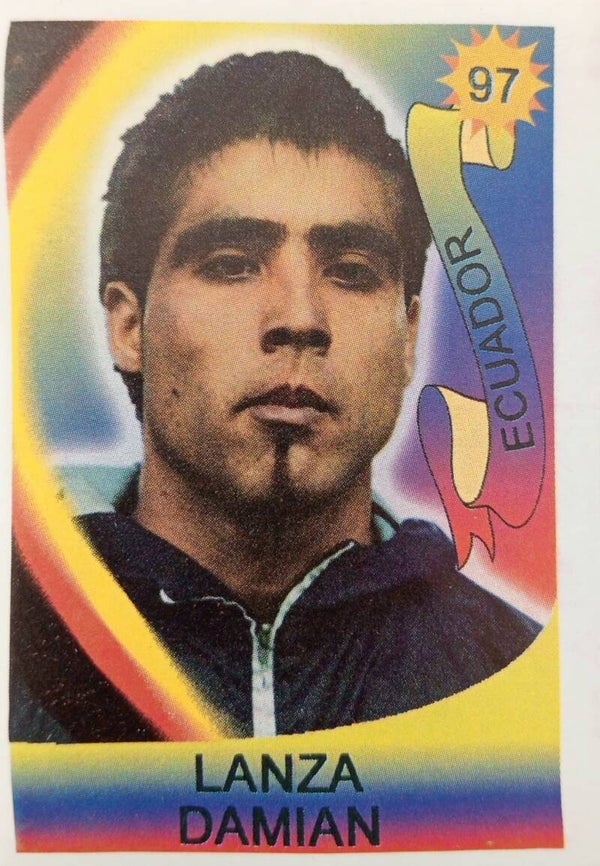 #97 (b): Damian Lanza (Ecuador) - Reyauca Viva El Mundial 2006 (WK Duitsland)