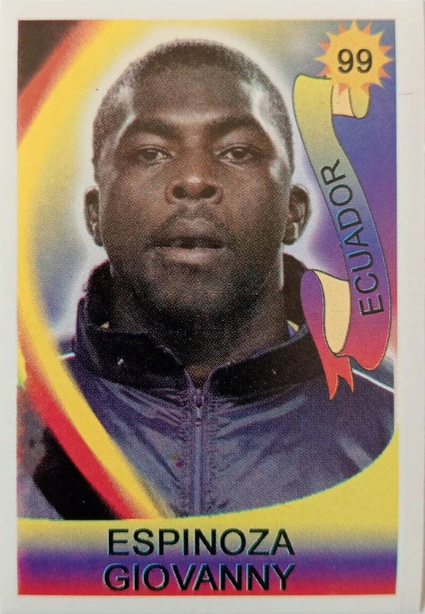 #99: Giovanny Espinoza (Ecuador) - Reyauca Viva El Mundial 2006 (WK Duitsland)
