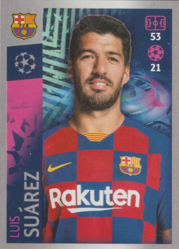 #60: Luis Suárez (FC Barcelona) - TOPPS CL 2019/2020