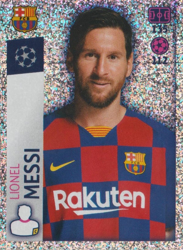 #59: Glitter ~ Lionel Messi (FC Barcelona) TOPPS CL 2019/2020