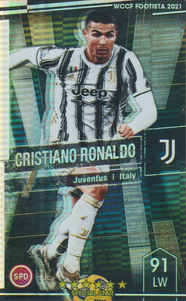#F21: Cristiano Ronaldo (Juventus) - Panini WCCF Footista 2021