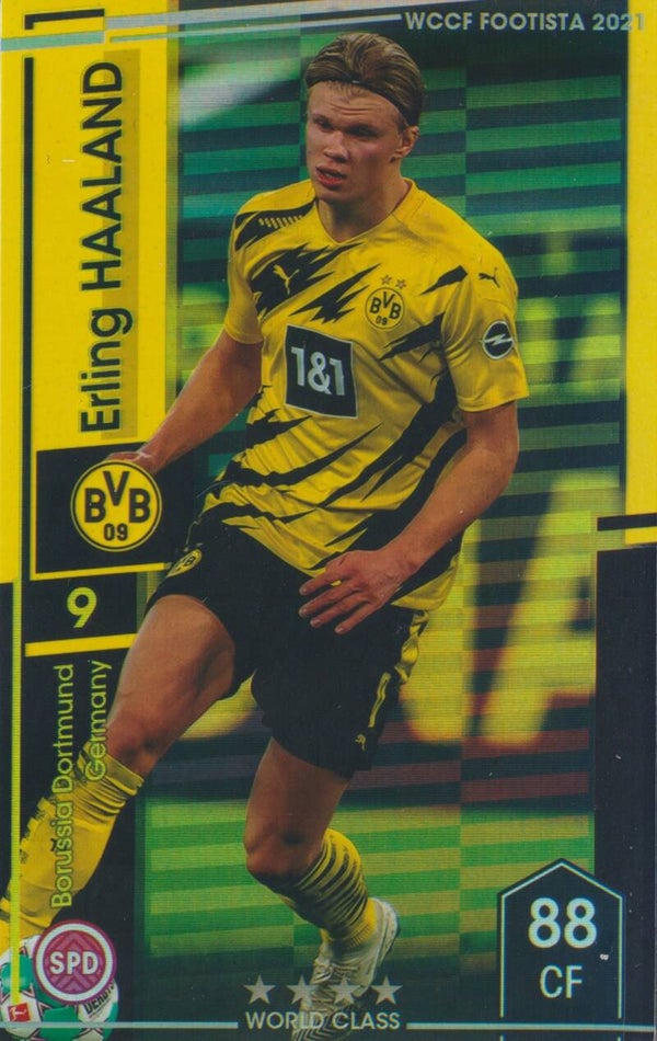 Erling Braut Haaland (Borussia Dordtmund) - Panini WCCF Footista 2021
