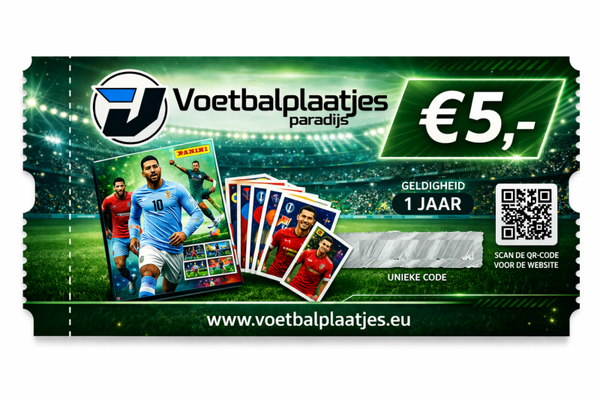 #1: Cadeaubon ter waarde van € 5,- (Groen)