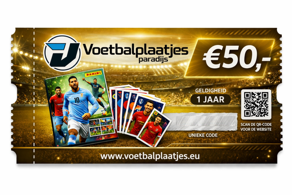 #5: Cadeaubon ter waarde van € 50,- (Goud/Oranje)