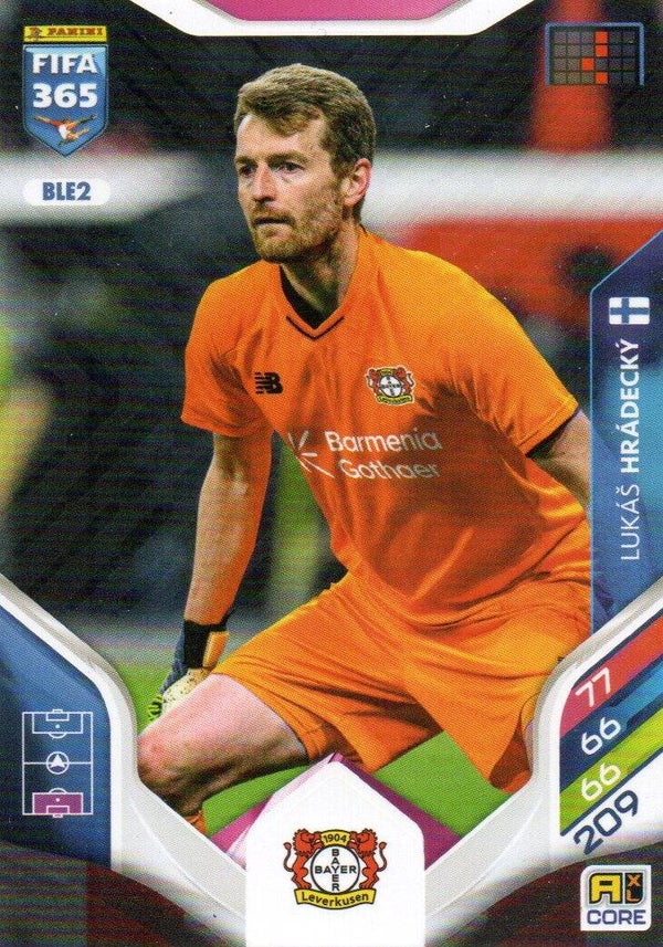 #BLE2: Lukás Hradecky (Bayer 04 Leverkussen) - Panini FIFA 365 Adrenalyn XL - World Top Clubs 2026