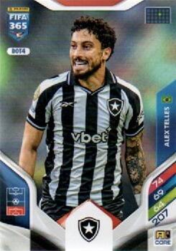 #BOT4: Alex Telles (Botafogo) - Panini FIFA 365 Adrenalyn XL - World Top Clubs 2026
