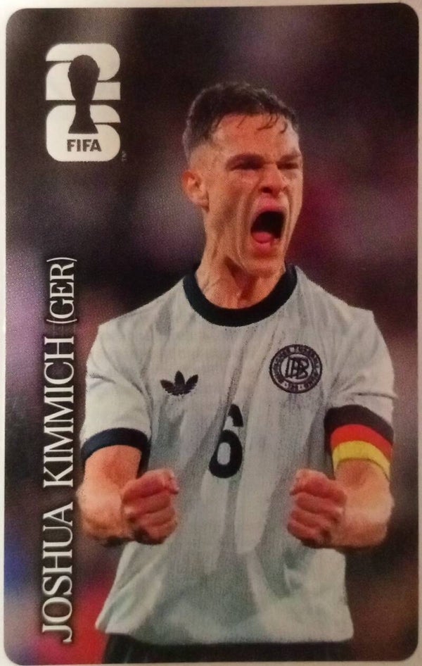 #CC 2: Joshua Kimmich (Germany) - Panini FIFA World Cup 2026 Canada, USA, Mexico. Standaard Editie