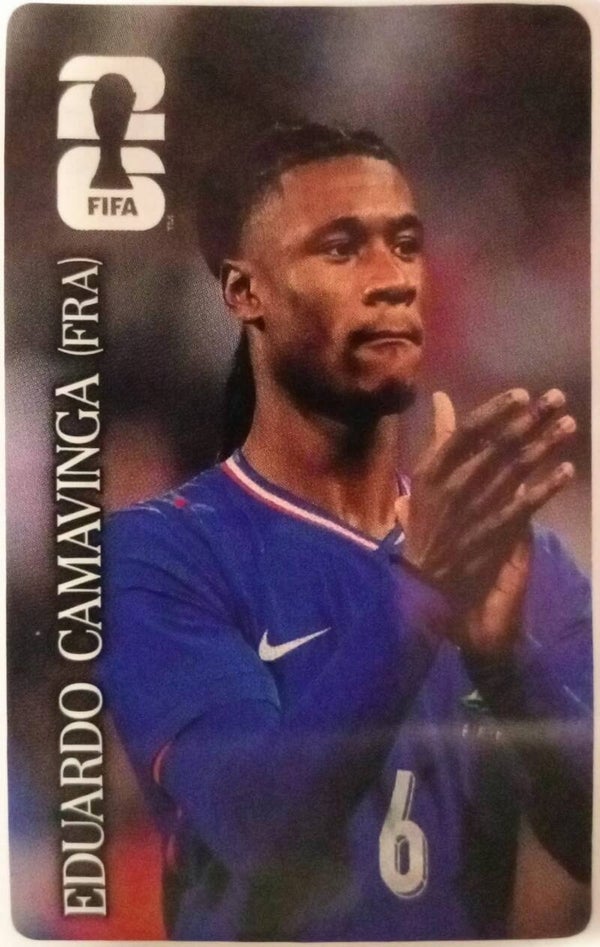 #CC 3: Eduardo Camavinga (France) - Panini FIFA World Cup 2026 Canada, USA, Mexico. Standaard Editie