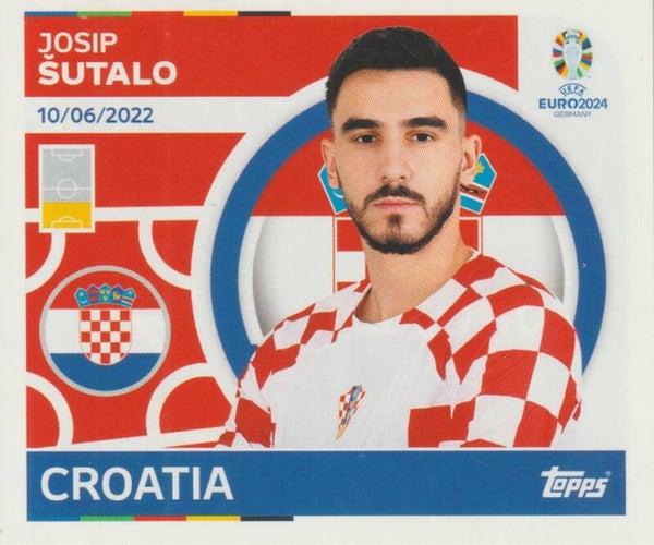 #CRO-7: JOSIP STANISIC (CROATIA) - TOPPS UEFA EURO 2024 GERMANY