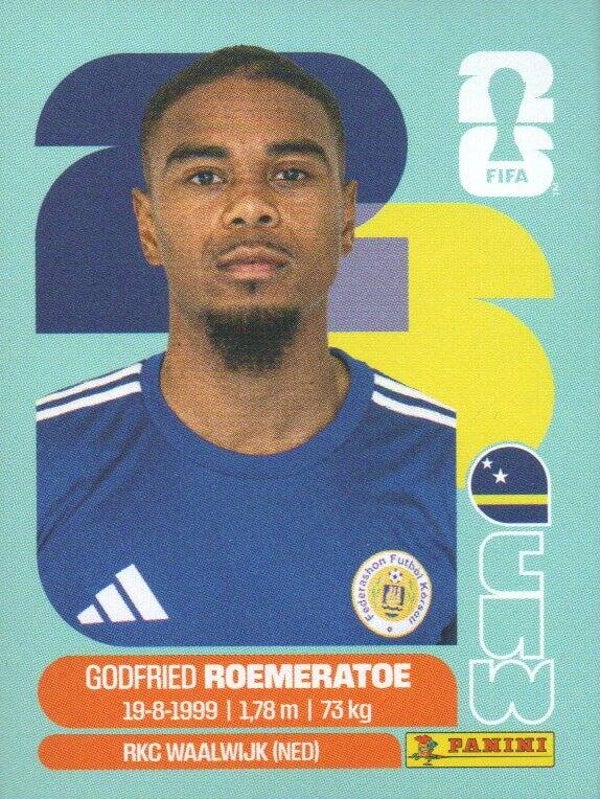 #CUW 10: Godfried Roemeratoe (Curaçao) - Panini FIFA World Cup 2026 Canada, USA, Mexico. Standaard Editie