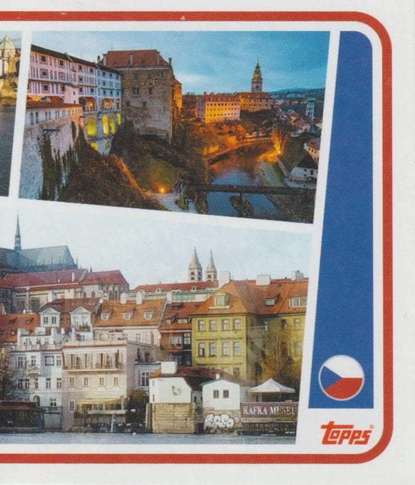 #CZE-P2: CZECHIA LANDMARK - TOPPS UEFA EURO 2024 GERMANY
