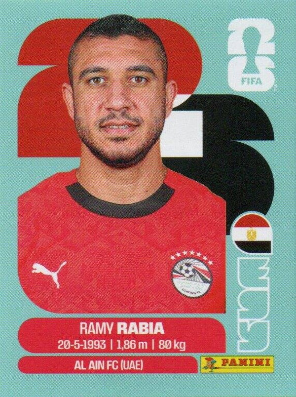#EGY 7: Ramy Rabia (Egypt) - Panini FIFA World Cup 2026 Canada, USA, Mexico. Standaard Editie