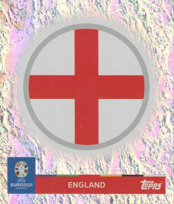 #ENG-1: EMBLEM (ENGLAND) - TOPPS UEFA EURO 2024 GERMANY