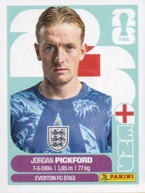 #ENG 2: Jordan Pickford (England) - Panini FIFA World Cup 2026 Canada, USA, Mexico. USA & Canada Editie