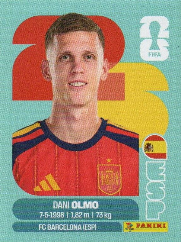 #ESP 16: Dani Olmo (Spain) - Panini FIFA World Cup 2026 Canada, USA, Mexico. Standaard Editie