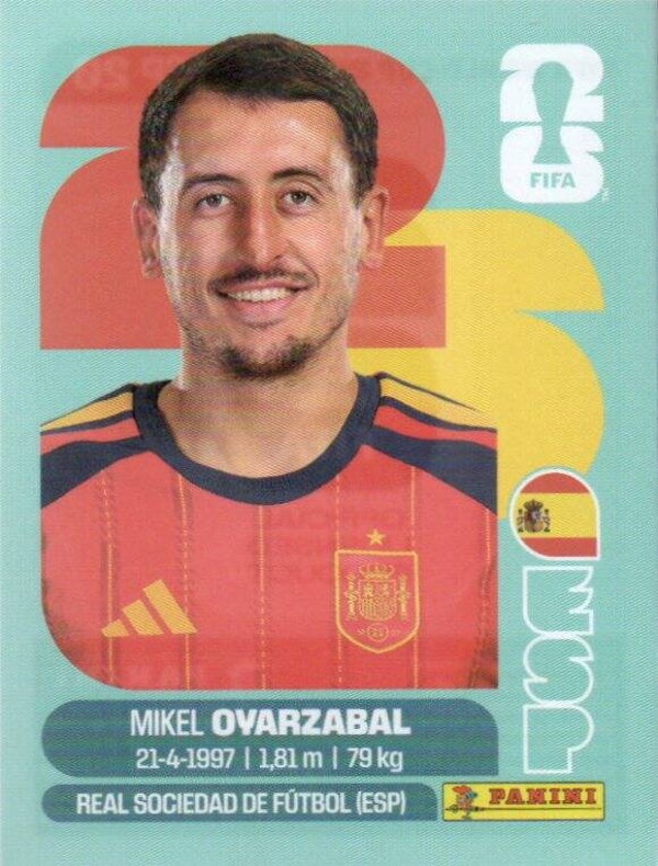 #ESP 20: Mikel Oyarzabal (Spain) - Panini FIFA World Cup 2026 Canada, USA, Mexico. Standaard Editie