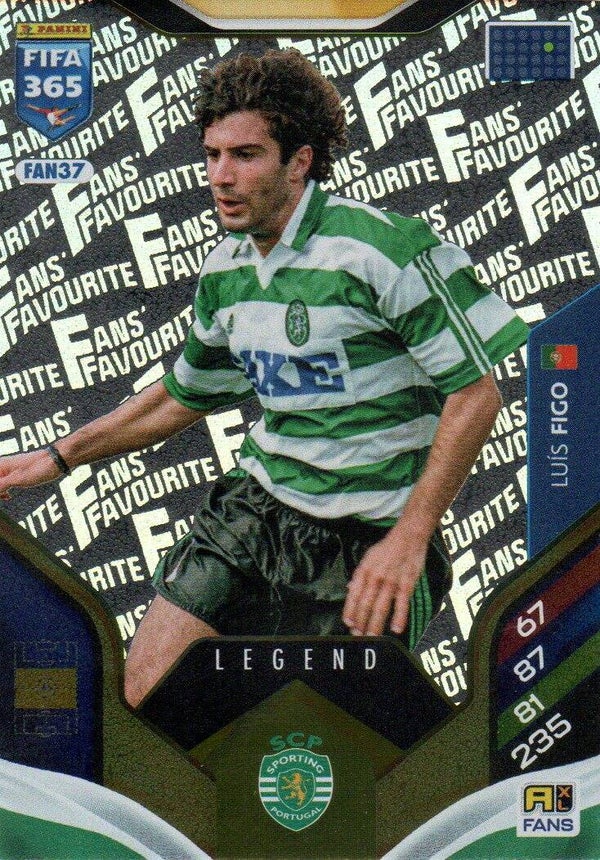 #FAN37: Luis Figo (Sporting CP) LEGEND - Panini FIFA 365 Adrenalyn XL - World Top Clubs 2026
