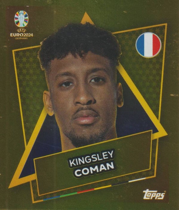 #FRA-SP: KINGSLEY COMAN (FRANCE) - TOPPS UEFA EURO 2024 GERMANY