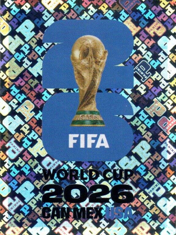 #FWC 8: USA. Host Countries & Cities - Panini FIFA World Cup 2026 Canada, USA, Mexico. Gold Flood Crumple Editie