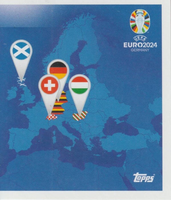 #GA-2: OVERVIEW GROUP A - TOPPS UEFA EURO 2024 GERMANY