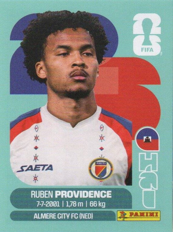 #HAI 17: Ruben Providence (Haiti) - Panini FIFA World Cup 2026 Canada, USA, Mexico. Standaard Editie
