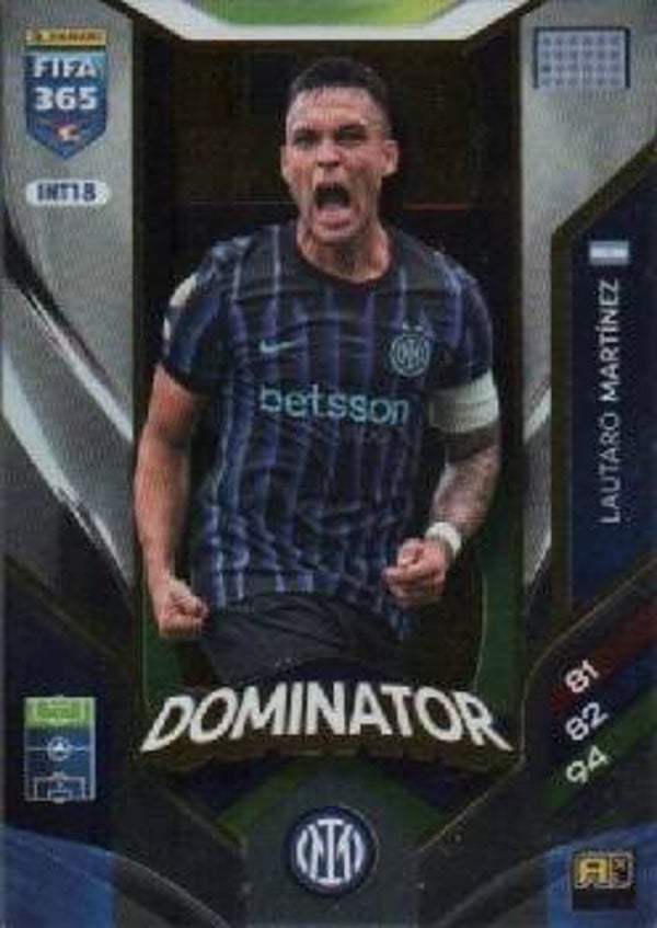 #INT18: Lautaro Martínez (Internazionale de Milano) - Panini FIFA 365 Adrenalyn XL - World Top Clubs 2026