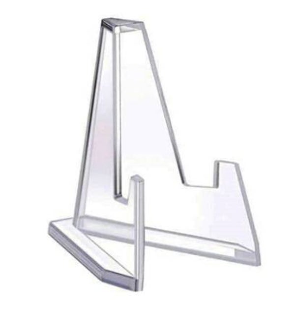 Acryl standaard / houder groot voor o.a. stabielere PSA graded slabs