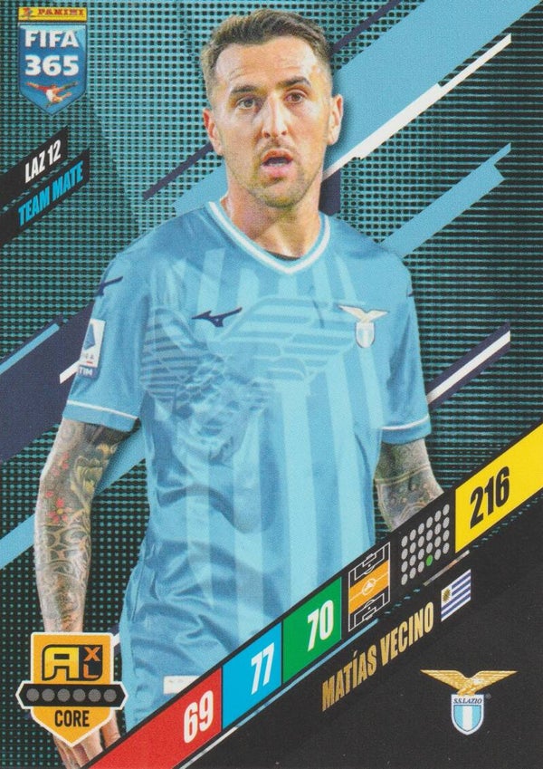 #LAZ 12: Matías Vecino (SS Lazio) - Panini FIFA 365 Adrenalyn XL 2024 (issued 2023)