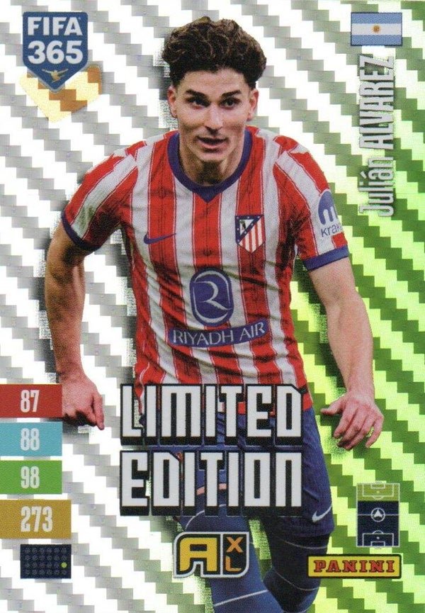 #LE-JA: Julián Alvarez (Atlético de Madrid) Limited Edition - Panini FIFA 365 Adrenalyn XL 2027